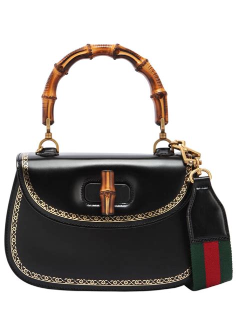 bamboo handle gucci handbag